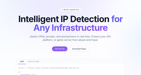 What's New at AntiVPN.io: Logs, Enterprise Plans, and a Stunning New Look